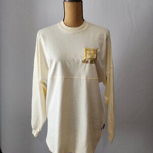 ✨ Disney World Cream & Gold Glitter Spirit Jersey Small ✨